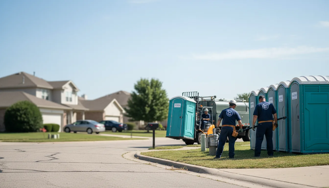 Porta Potty Rental in Frederick, IL near me